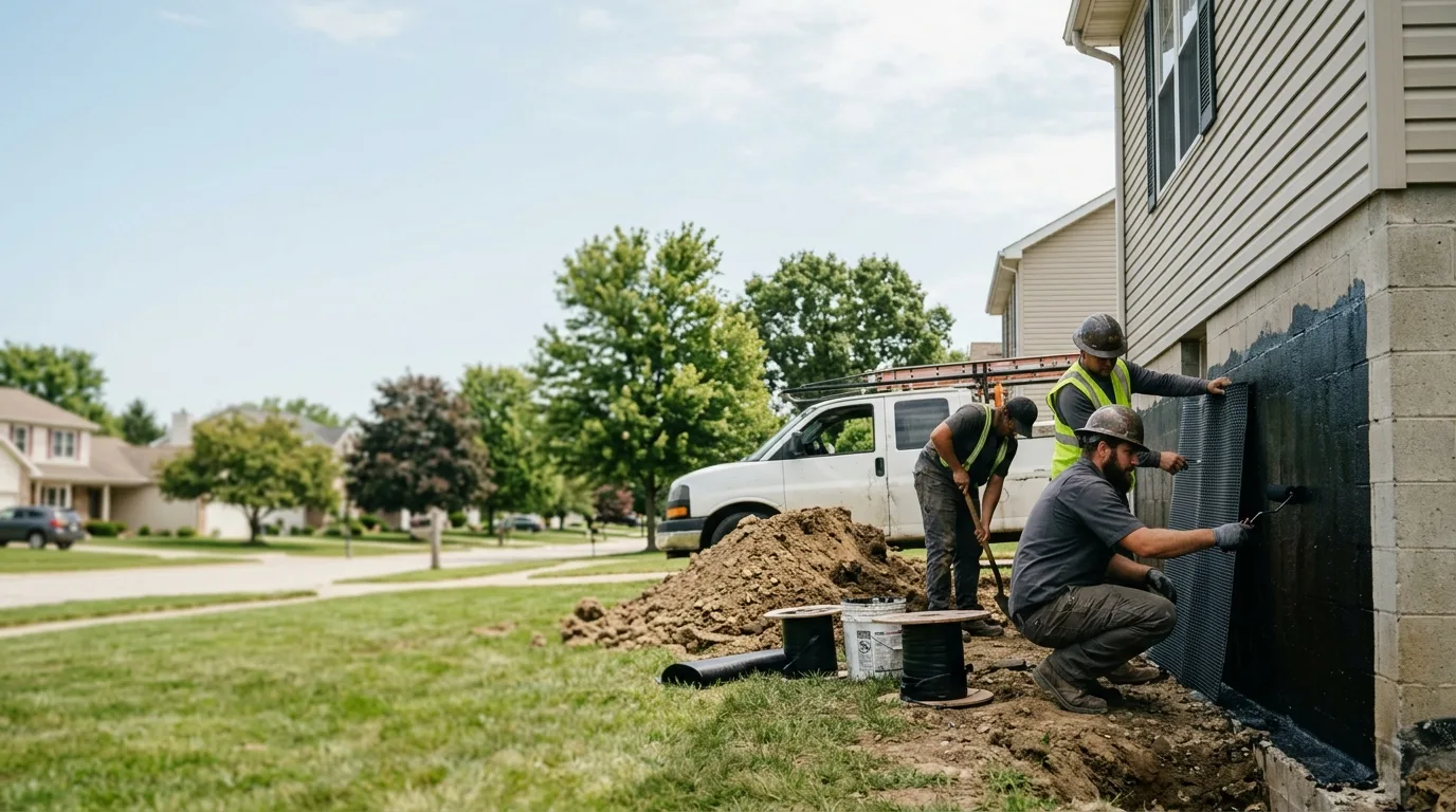Basement Waterproofing in Rootstown, OH near me